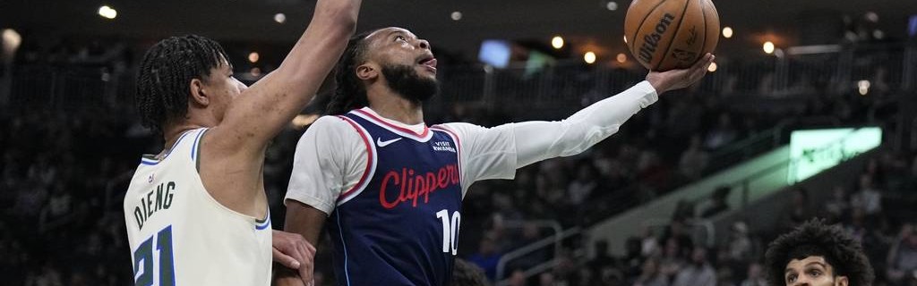 伦纳德20分加兰15+11 快船击败雄鹿5连胜