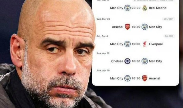 地狱级难度！曼城“四线争冠”之路迎来终极魔鬼赛程