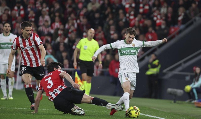 2-1，第89分钟绝杀，毕尔巴鄂竞技豪取3连胜，逼近西甲前六