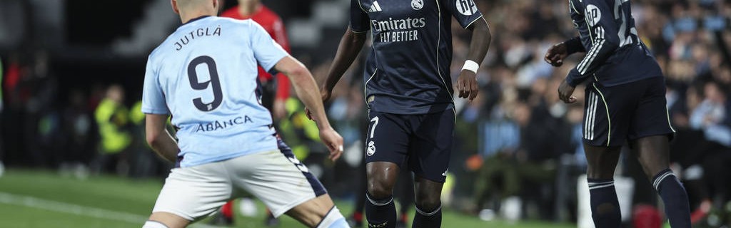 西甲-巴尔韦德补时绝杀楚阿梅尼破门 皇马2-1塞尔塔止2连败