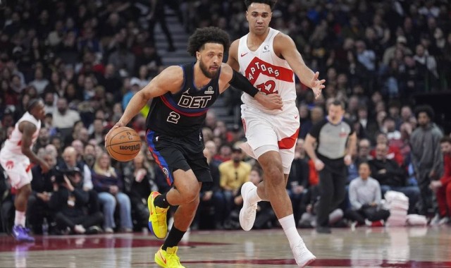 坎宁安28+7+9里德22分 活塞击败猛龙3连胜