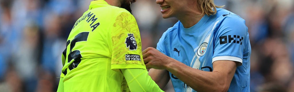 英超-哈兰德破门多纳鲁马送礼 曼城2-1阿森纳距对手3分