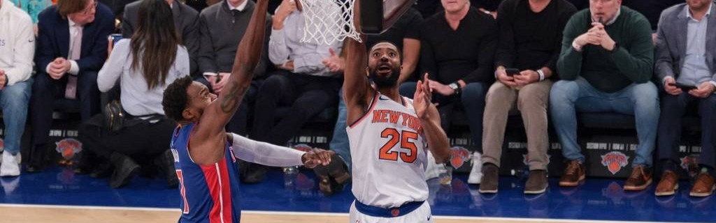 坎宁安42+8+13 布伦森33分活塞战胜尼克斯